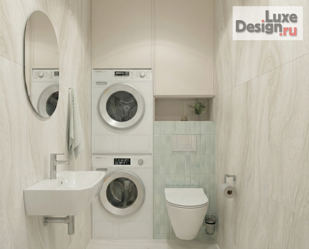 Дизайн интерьера трехкомнатной квартиры "3-к квартира ЖК "Айвазовский" г. Краснодар" (фото 8)