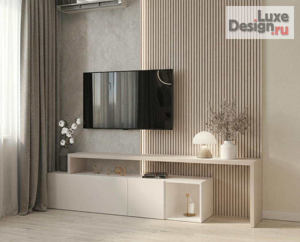 Дизайн интерьера трехкомнатной квартиры "3-к квартира ЖК "Айвазовский" г. Краснодар" (фото 4)