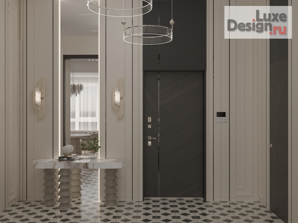 Дизайн интерьера двухкомнатной квартиры "2-к квартира ЖК "Девелопмент Плаза" г. Краснодар" (фото 10)