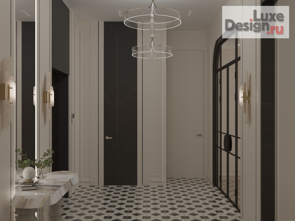 Дизайн интерьера двухкомнатной квартиры "2-к квартира ЖК "Девелопмент Плаза" г. Краснодар" (фото 11)