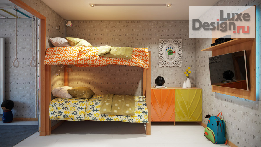 Дизайн интерьера детской "Дизайн детских комнат" (фото 10)