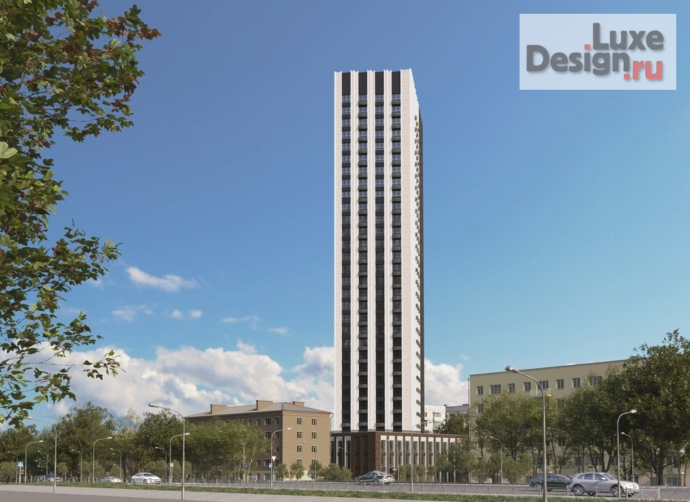 Общественная архитектура "ВИЗУАЛИЗАЦИЯ МНОГОЭТАЖНОГО ЗДАНИЯ В г. УФА." (фото 1)