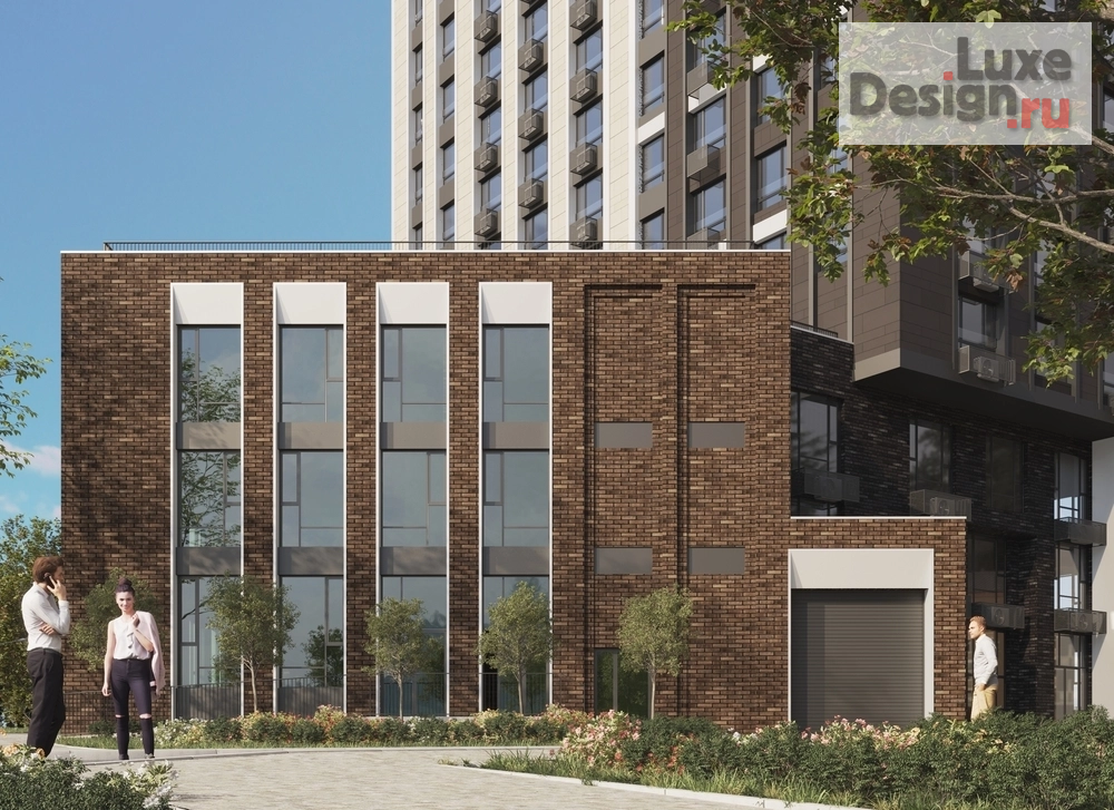 Общественная архитектура "ВИЗУАЛИЗАЦИЯ МНОГОЭТАЖНОГО ЗДАНИЯ В г. УФА." (фото 7)