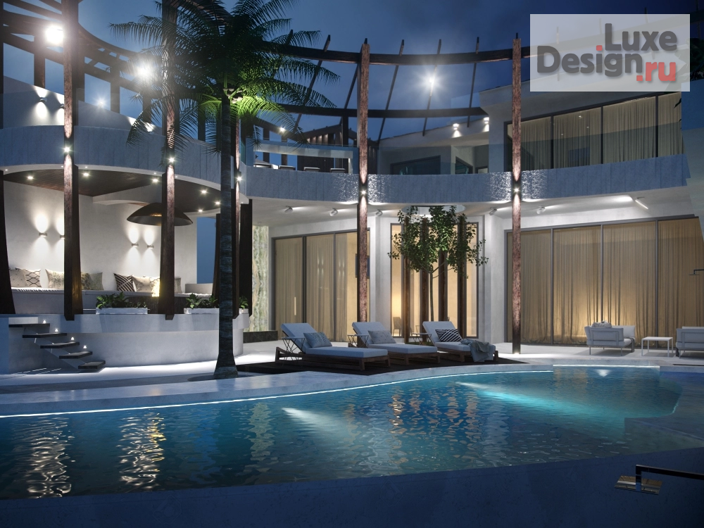 Частная архитектура "Вилла в Канкуне" (фото 16)