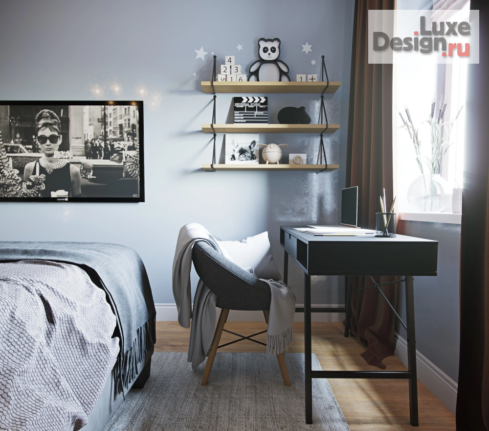 Дизайн интерьера детской "Визуализация детской" (фото 1)