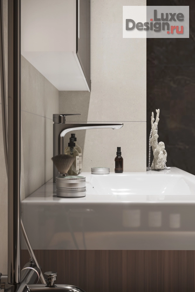 Дизайн интерьера четырехкомнатной квартиры "Визуализация квартиры в бежевых тонах" (фото 8)