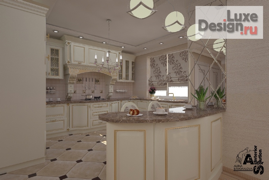 Дизайн интерьера кухни "Дизайн интерьера кухни" (фото 2)
