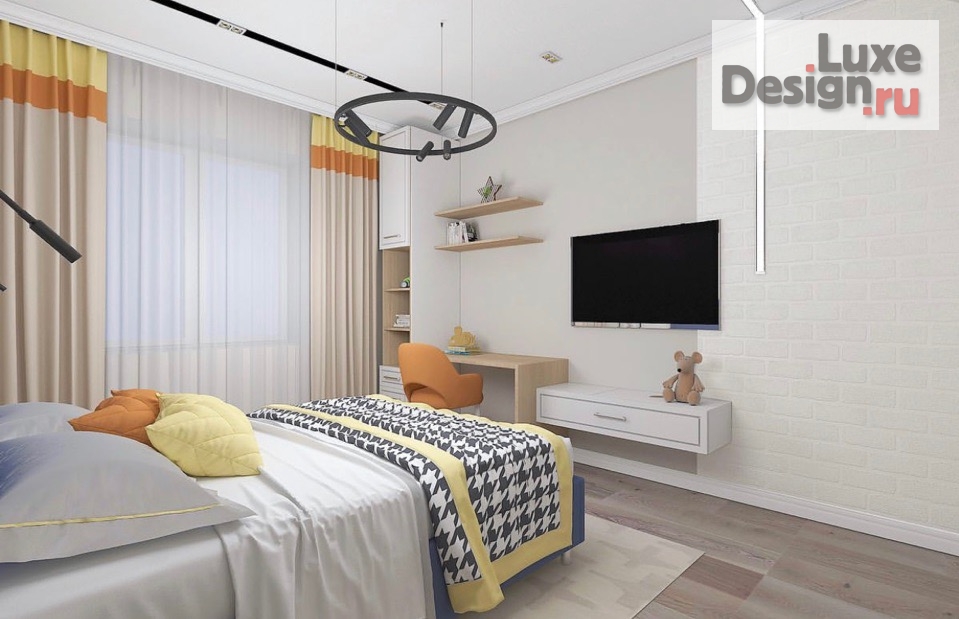 Дизайн интерьера детской "Детская для мальчика" (фото 3)