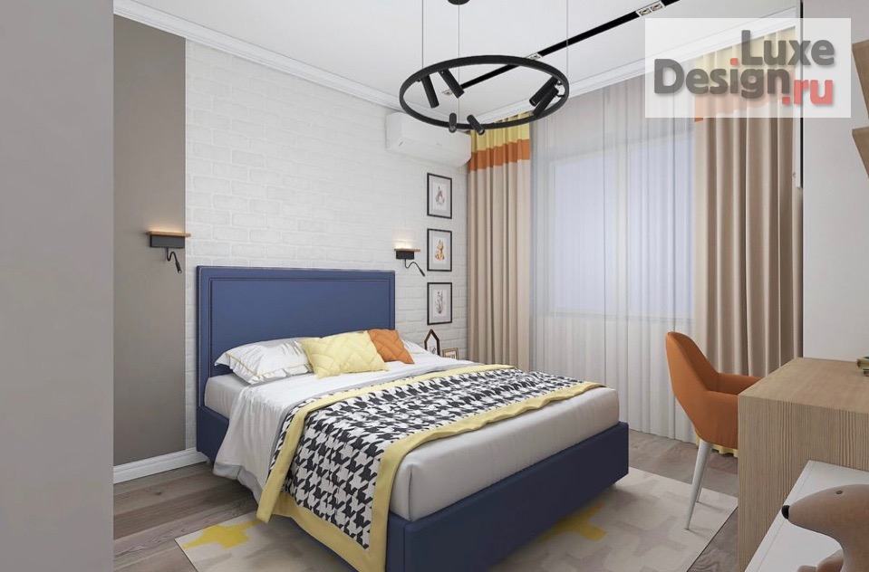 Дизайн интерьера детской "Детская для мальчика" (фото 2)