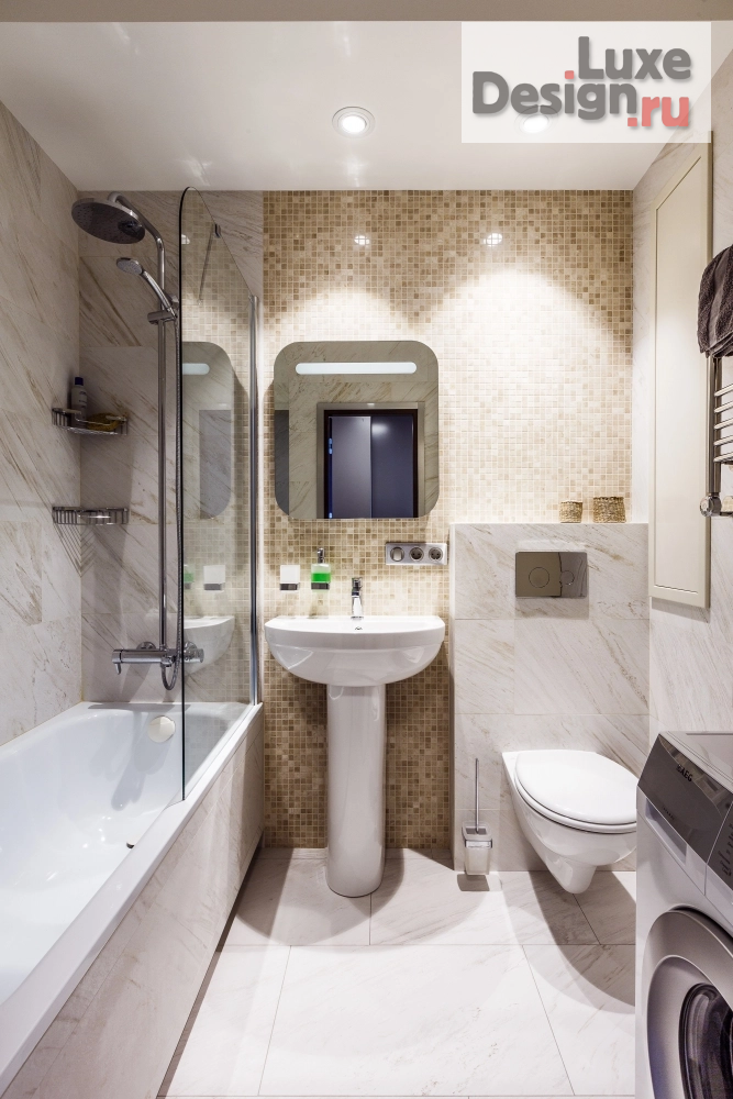 Дизайн интерьера однокомнатной квартиры "Ничего лишнего 2016 (краснодар)" (фото 9)