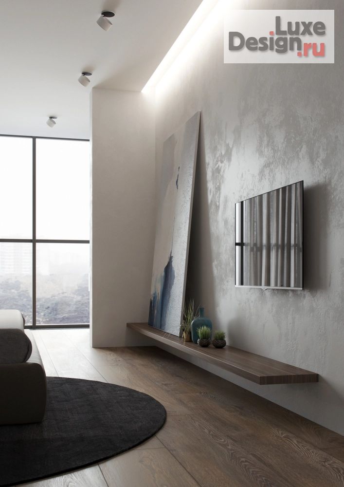 Дизайн интерьера трехкомнатной квартиры "В центре 2018" (фото 11)