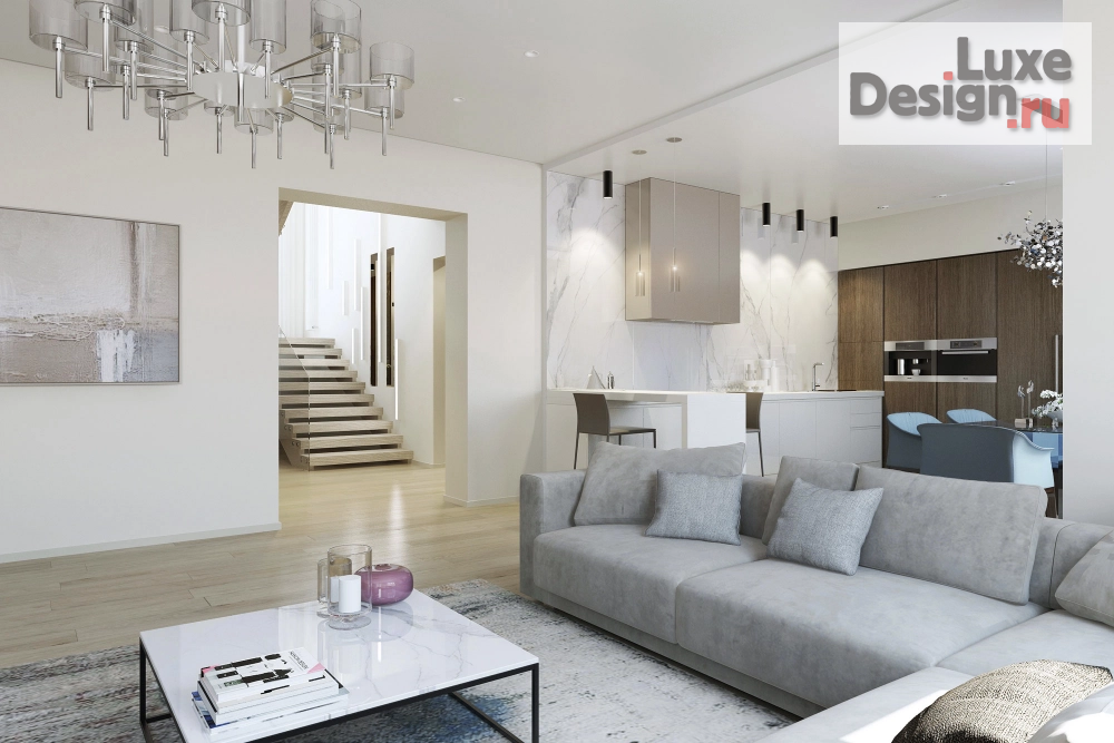 Дизайн интерьера коттеджа "Дом на Бирюзовой 250 кв.м." (фото 11)