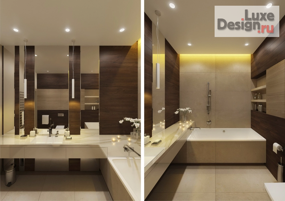 Дизайн интерьера коттеджа "Дом на Бирюзовой 250 кв.м." (фото 18)