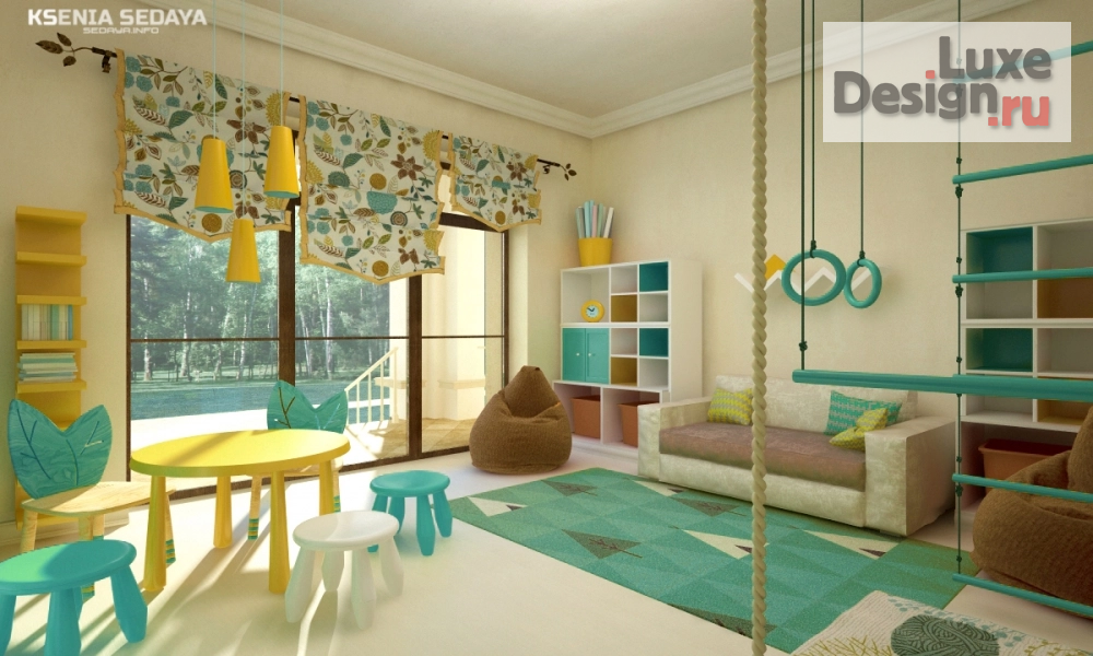 Дизайн интерьера детской "Дизайн интерьера детских комнат" (фото 11)