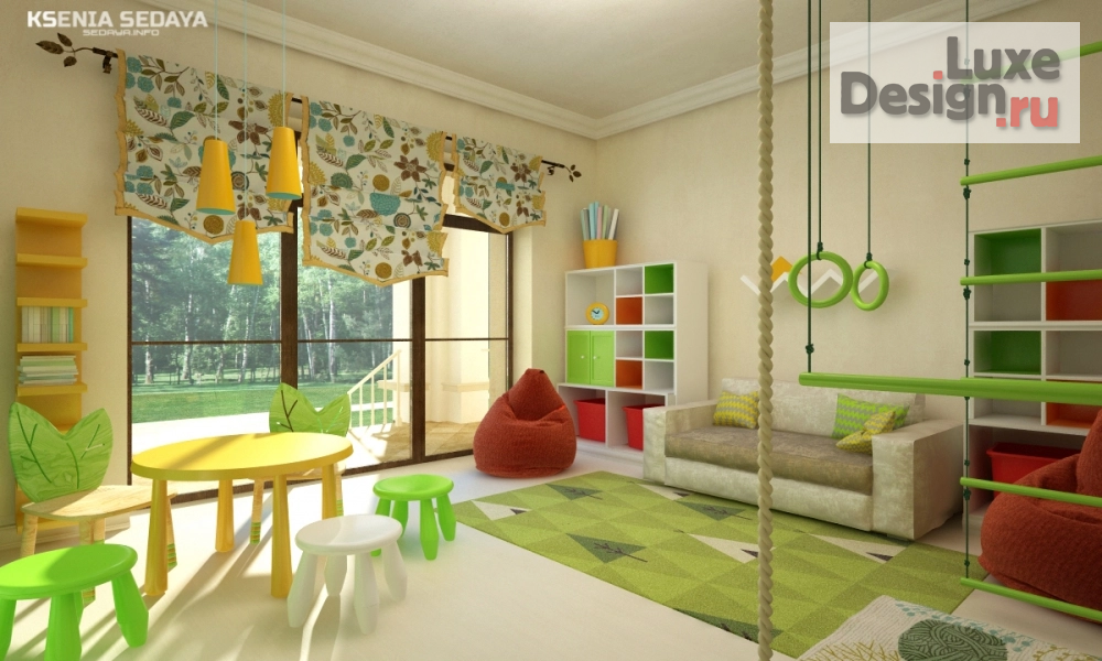 Дизайн интерьера детской "Дизайн интерьера детских комнат" (фото 10)