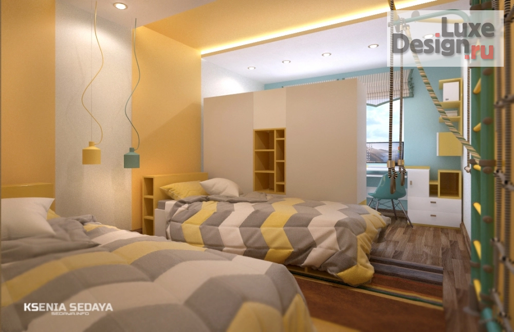 Дизайн интерьера детской "Дизайн интерьера детских комнат" (фото 1)