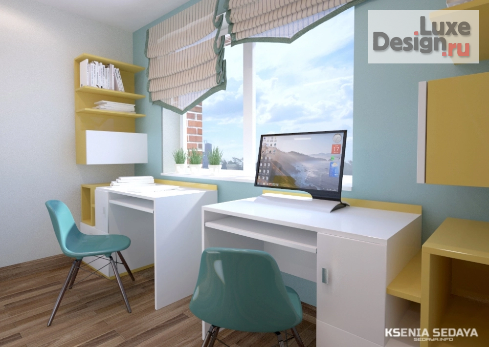 Дизайн интерьера детской "Дизайн интерьера детских комнат" (фото 3)