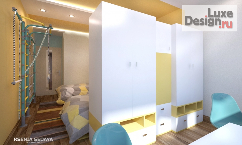 Дизайн интерьера детской "Дизайн интерьера детских комнат" (фото 5)