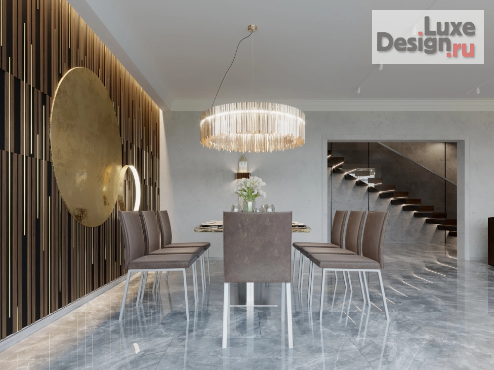 Дизайн интерьера апартаментов "Двухуровневая квартира " (фото 5)