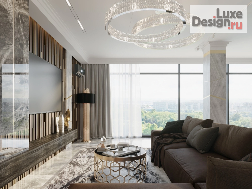 Дизайн интерьера апартаментов "Двухуровневая квартира " (фото 7)