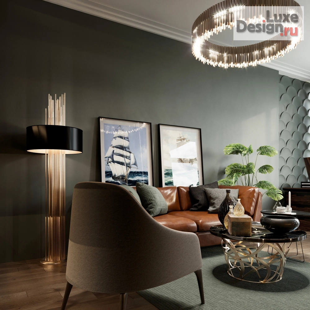 Дизайн интерьера апартаментов "Двухуровневая квартира " (фото 24)