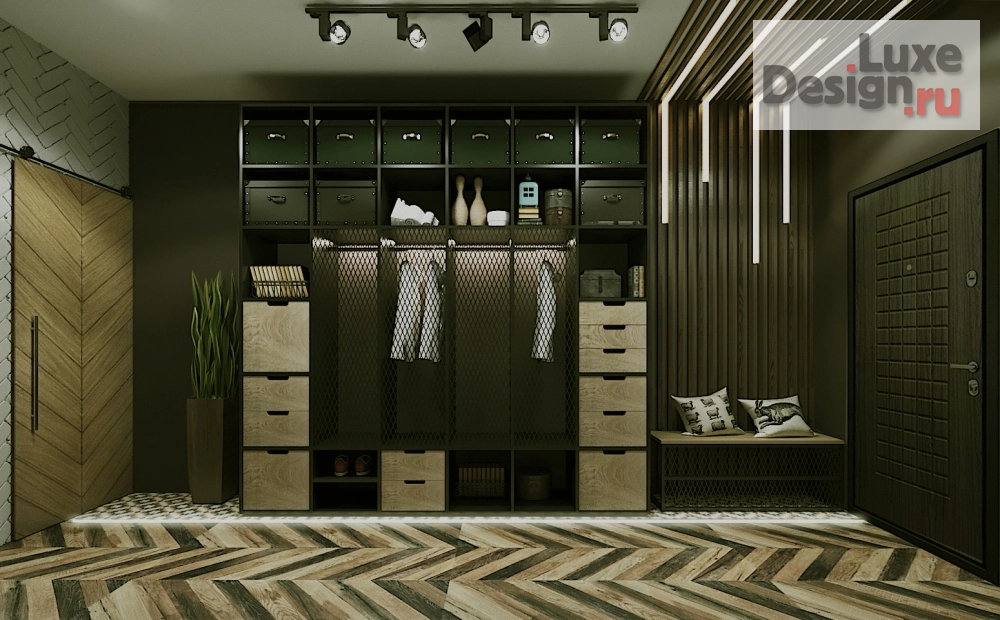 Дизайн интерьера загородного дома "Дом в стиле LOFT" (фото 3)