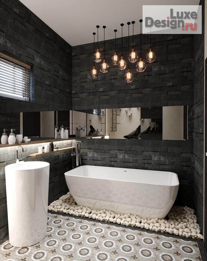 Дизайн интерьера загородного дома "Дом в стиле LOFT" (фото 10)