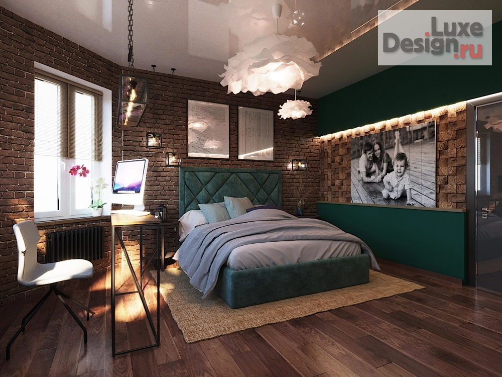 Дизайн интерьера загородного дома "Дом в стиле LOFT" (фото 12)