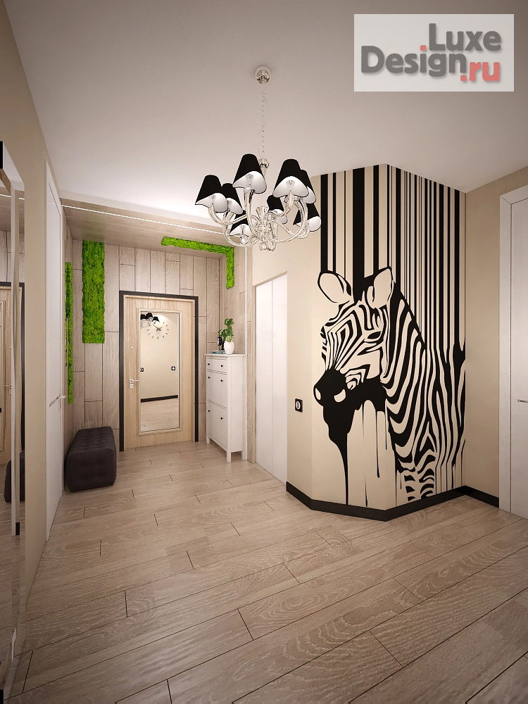 Дизайн интерьера двухкомнатной квартиры "ЖК на Казбекской" (фото 12)