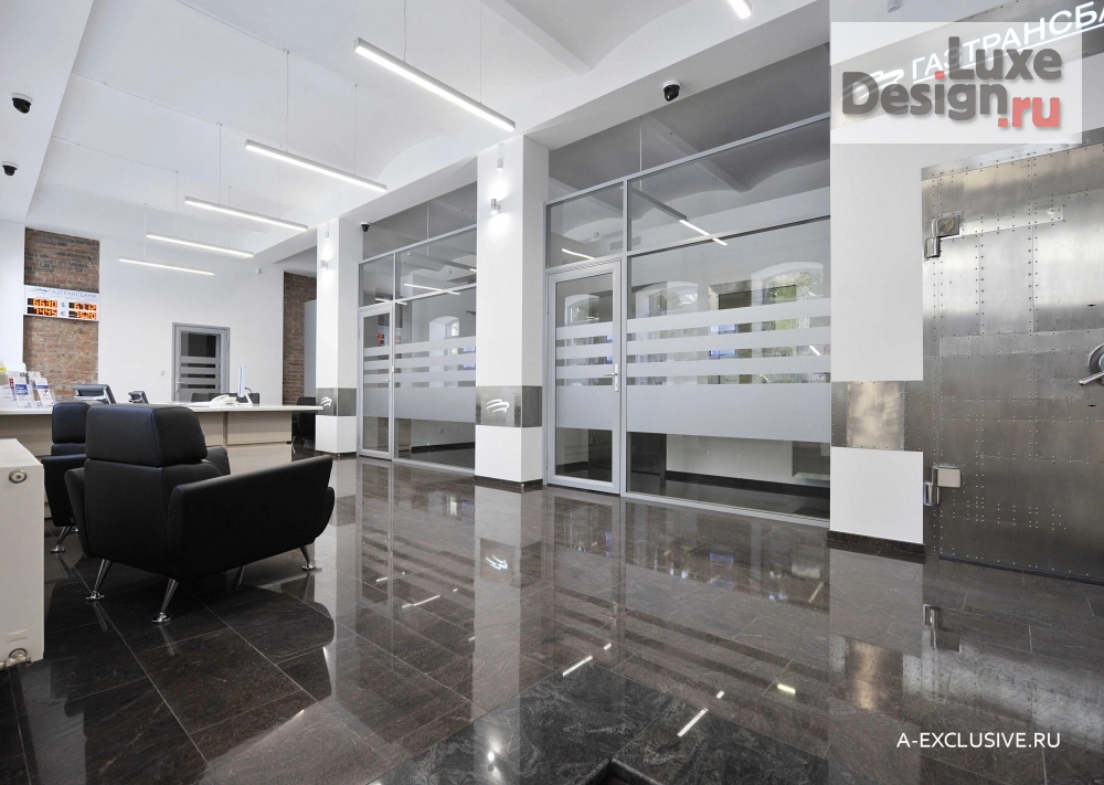 Дизайн интерьера офиса "Ремонт офиса банка" (фото 2)