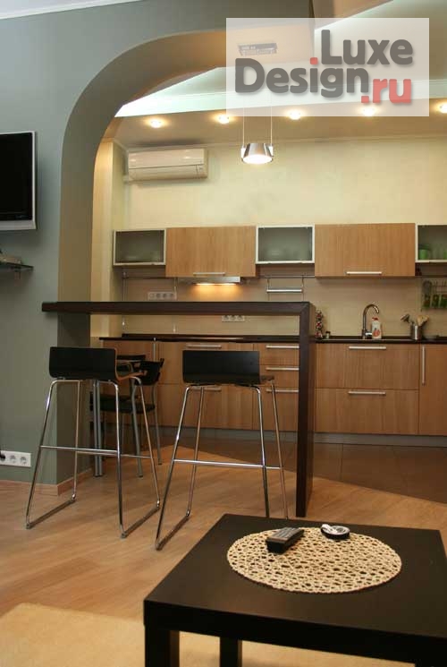 Дизайн интерьера квартиры студии "Реализованный проект квартиры" (фото 5)