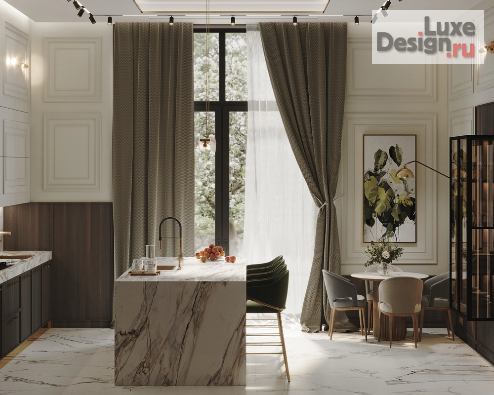 Дизайн интерьера частного дома "Nuova Classica" (фото 27)