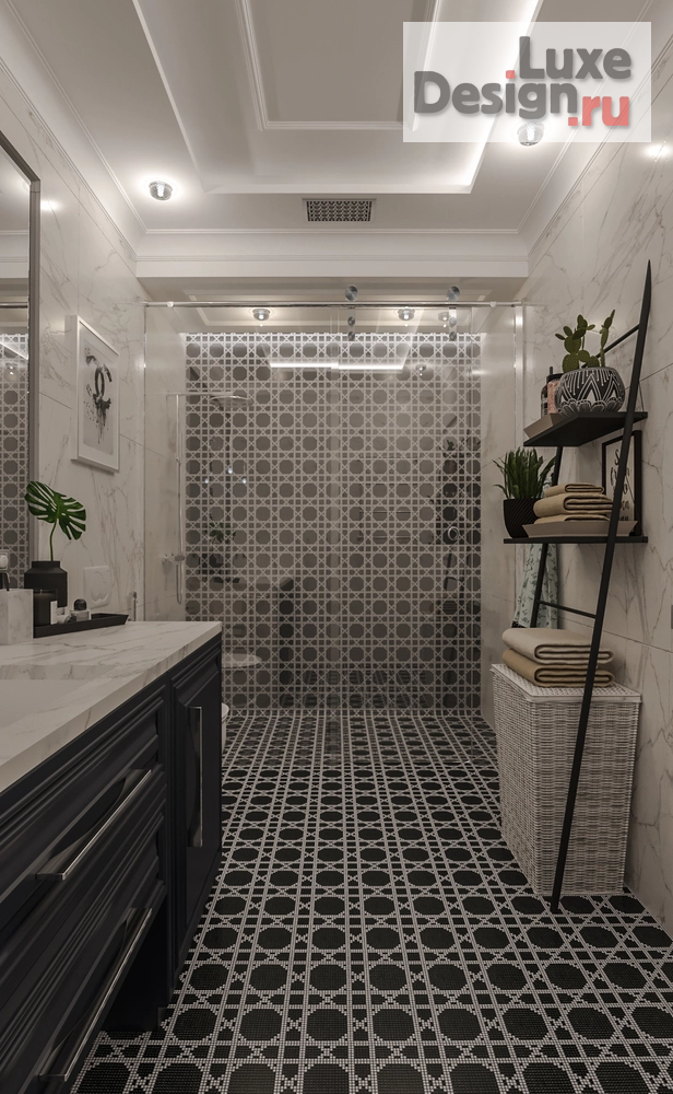 Дизайн интерьера двухкомнатной квартиры "Coco Chanel" (фото 10)