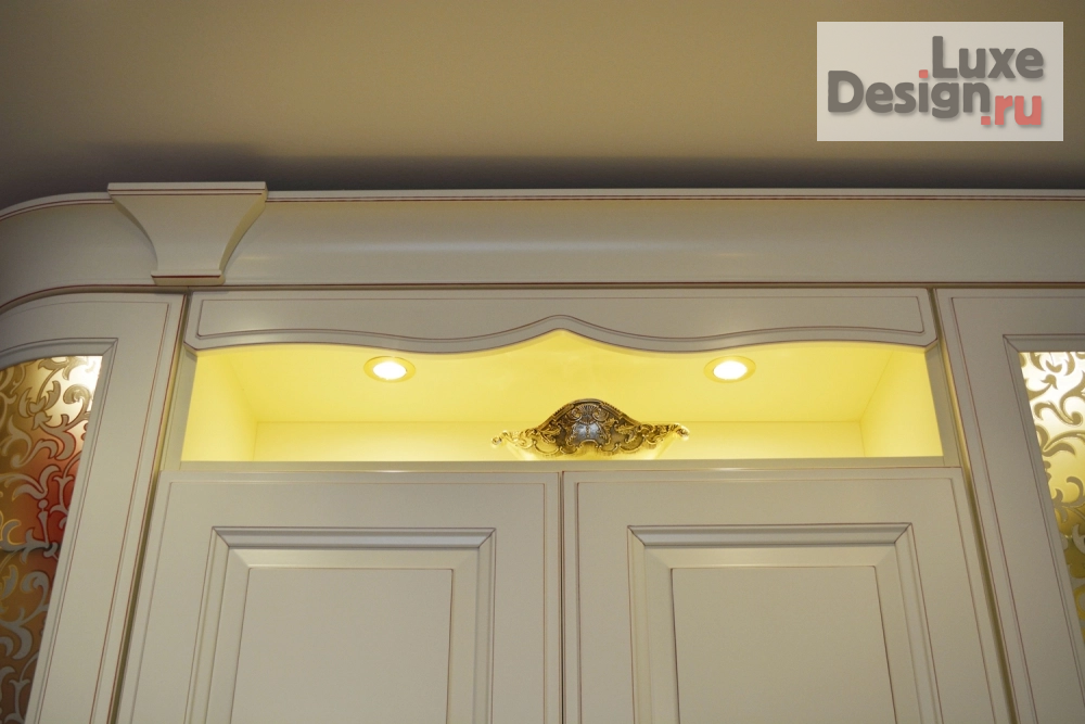 Дизайн интерьера кухни "1028 - кухня| неоклассика | ардеко ФОТО! + сравнение с проектом" (фото 11)