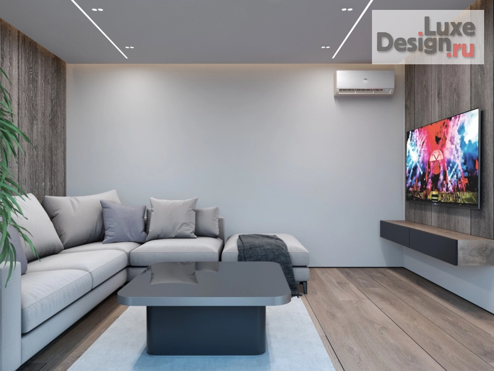 Дизайн интерьера загородного дома "Гостевой дом в стиле минимализм" (фото 3)