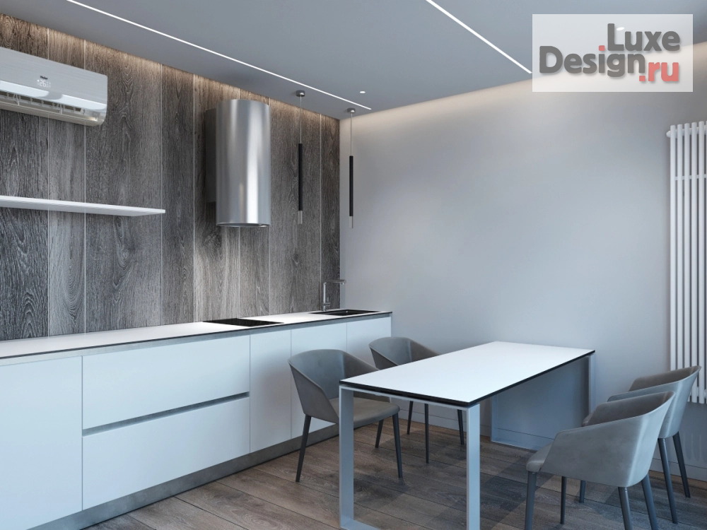 Дизайн интерьера загородного дома "Гостевой дом в стиле минимализм" (фото 6)