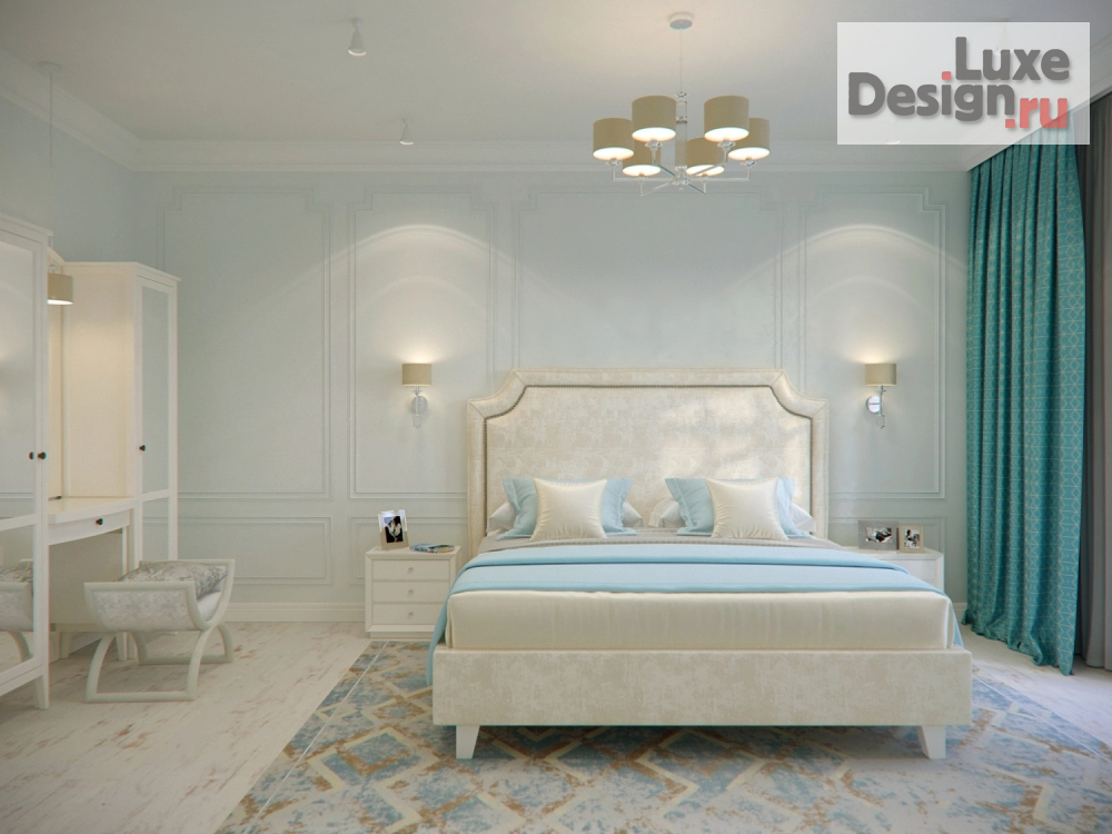 Дизайн интерьера двухкомнатной квартиры "1701 - двухкомнатная квартира в ЖК "Триумф"" (фото 13)