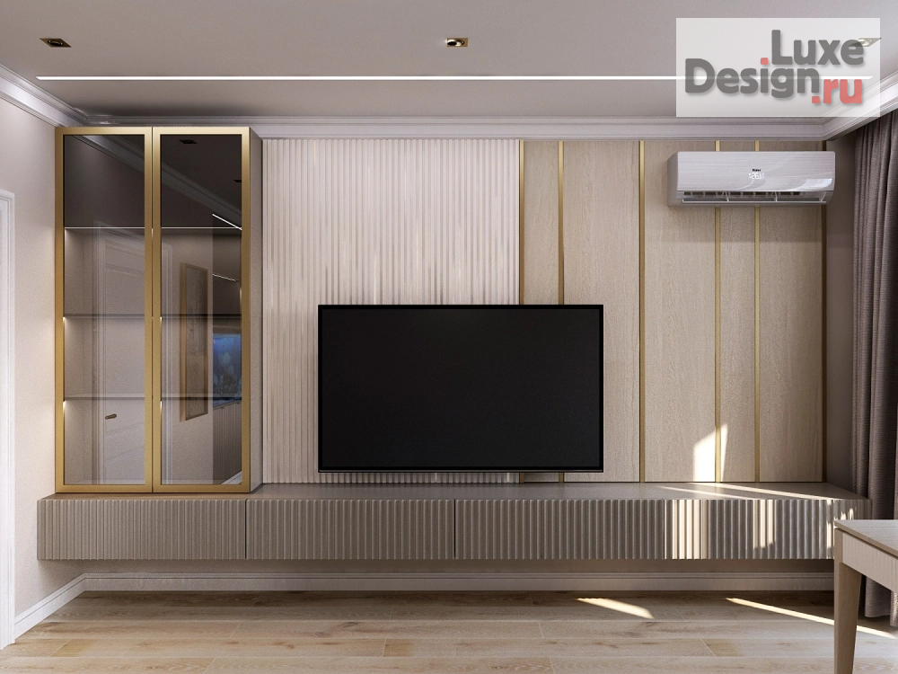 Дизайн интерьера гостиной "2102 - гостиная" (фото 4)