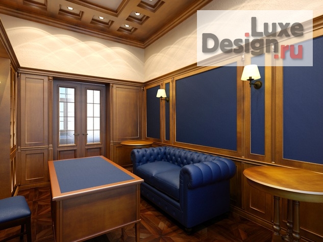 Дизайн интерьера кабинета "1512 - Кабинет (первая версия)" (фото 3)