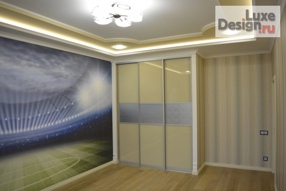 Дизайн интерьера детской "1419 - детская для мальчика - реализация+проект " (фото 4)