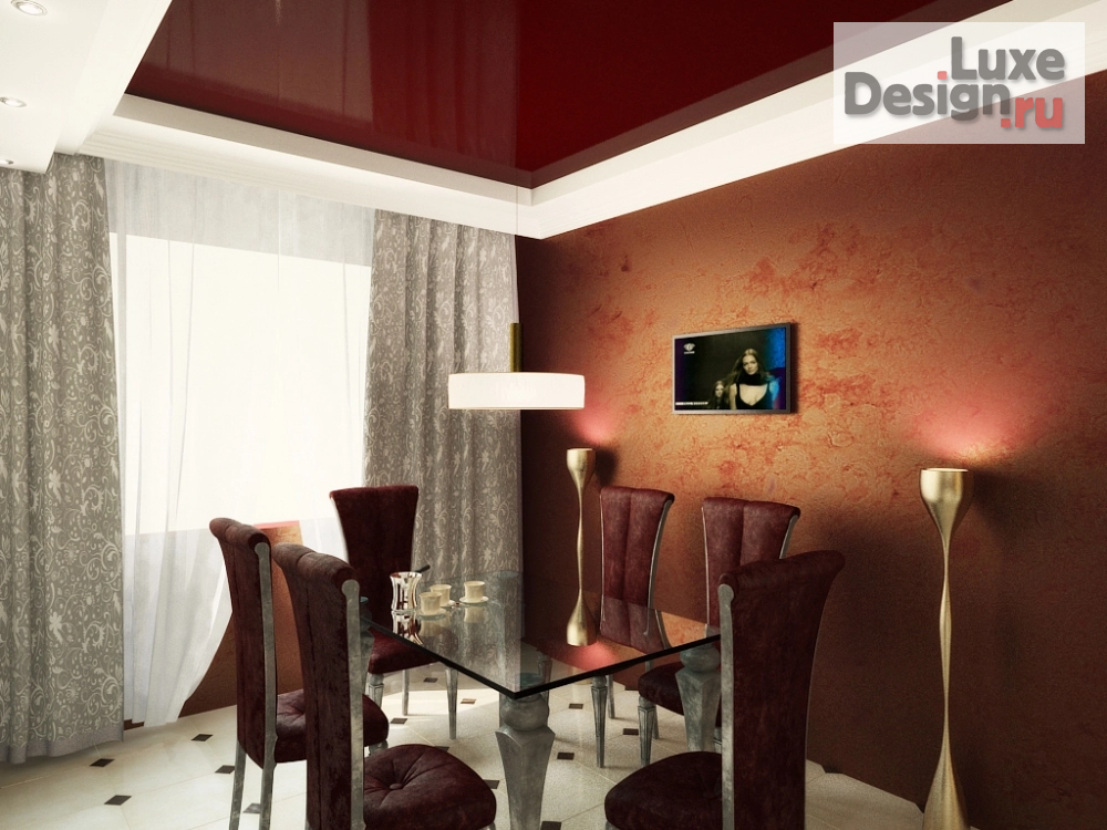 Дизайн интерьера кухни "1028 - кухня| неоклассика | ардеко ФОТО! + сравнение с проектом" (фото 2)