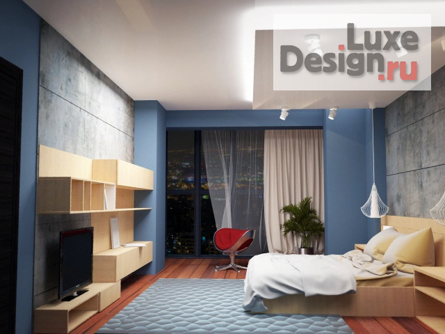 Дизайн интерьера однокомнатной квартиры "Минимализм для однокомнатной квартиры" (фото 2)