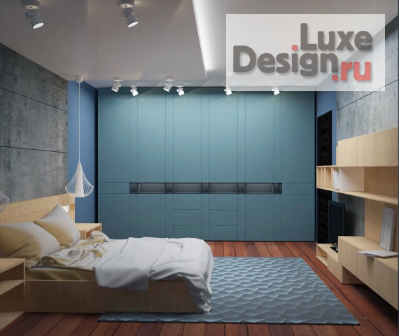 Дизайн интерьера однокомнатной квартиры "Минимализм для однокомнатной квартиры" (фото 3)