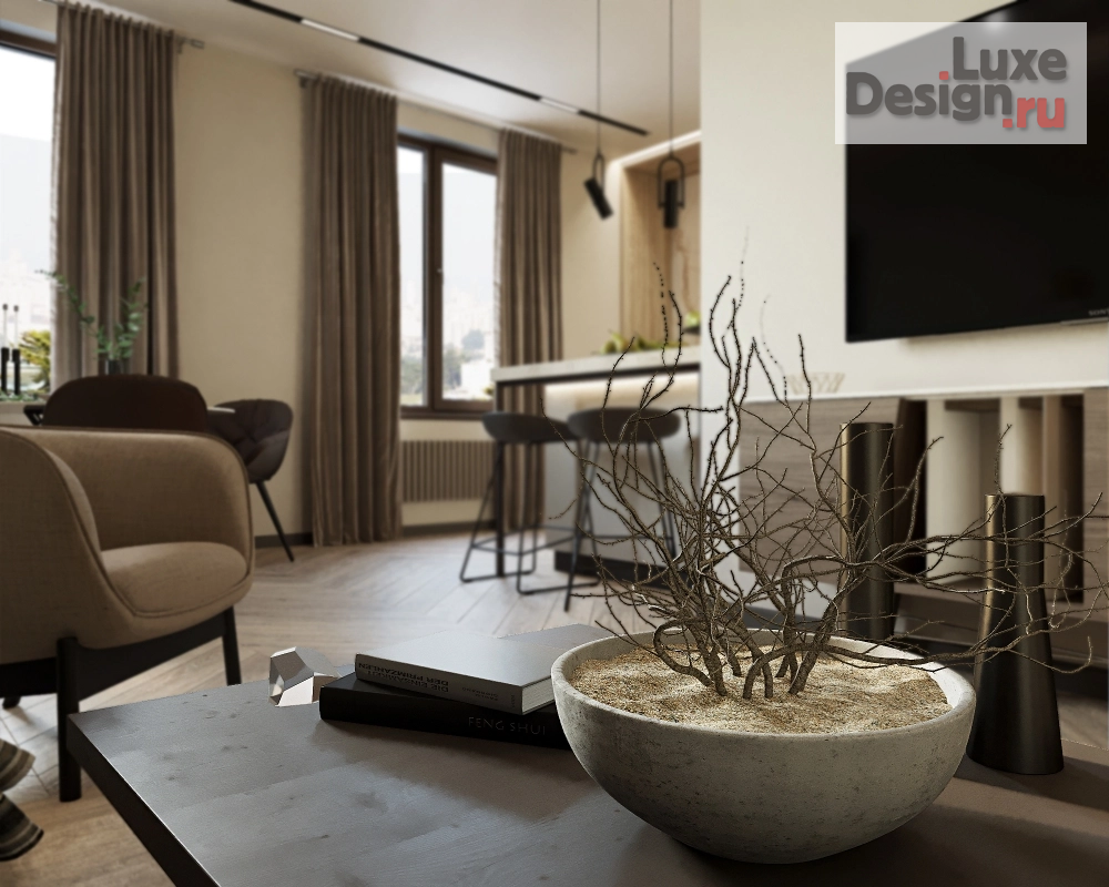 Дизайн интерьера однокомнатной квартиры "Проект №8" (фото 13)