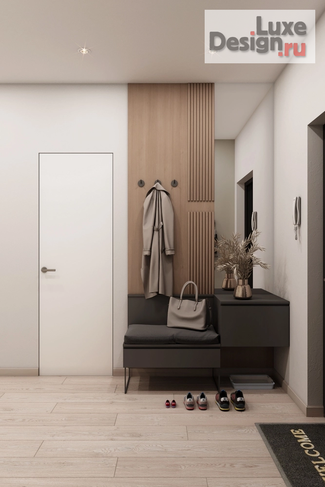 Дизайн интерьера двухкомнатной квартиры "Проект №20" (фото 2)