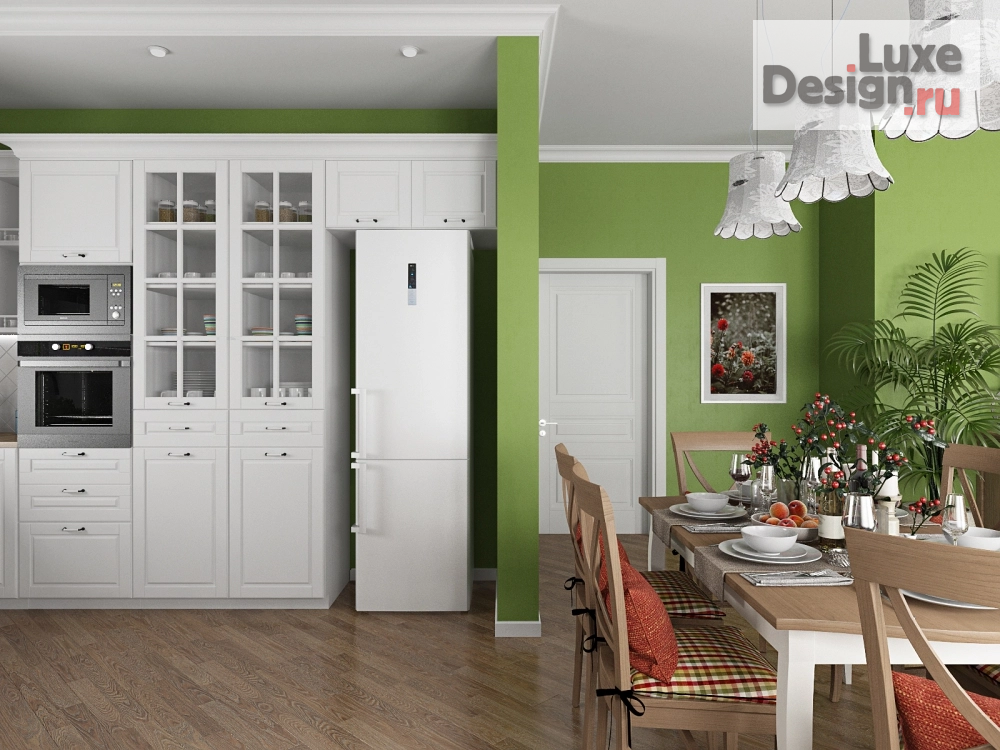 Дизайн интерьера кухни "Проект №5" (фото 3)