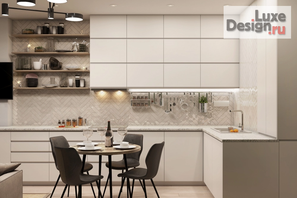 Дизайн интерьера двухкомнатной квартиры "Проект №20" (фото 14)