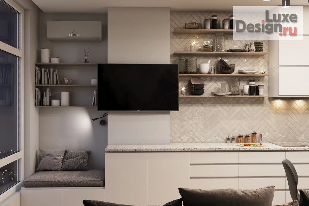 Дизайн интерьера двухкомнатной квартиры "Проект №20" (фото 17)