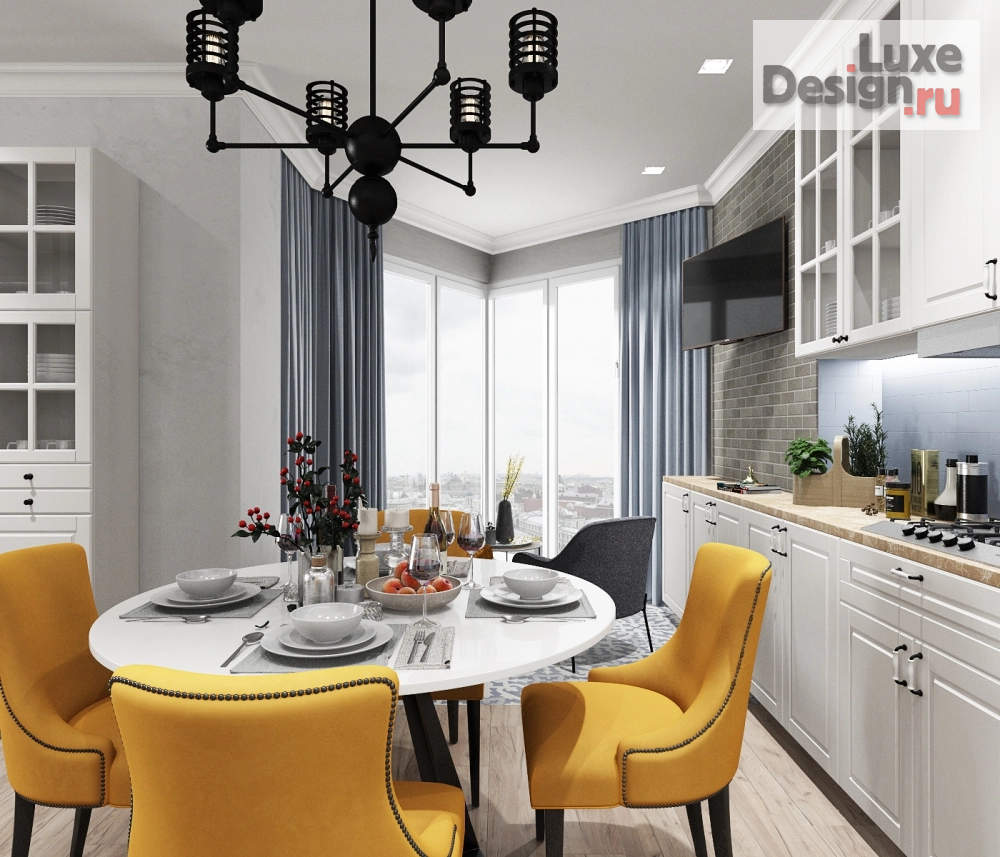 Дизайн интерьера двухкомнатной квартиры "Проект №4" (фото 8)