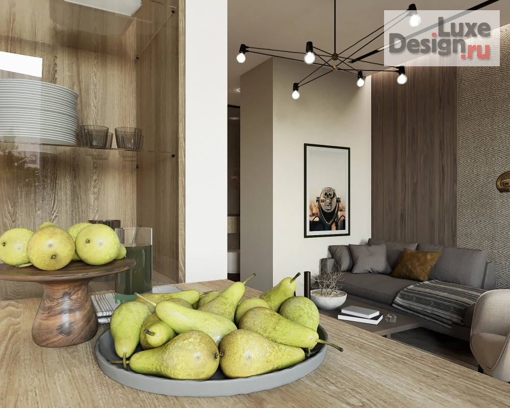 Дизайн интерьера однокомнатной квартиры "Проект №8" (фото 10)